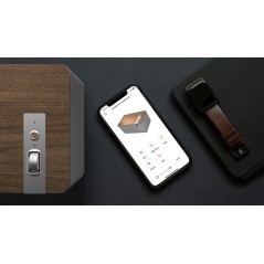 Klipsch The Three PLUS Valnød - Trådløs 120W Lydoplevelse i Premium Kvalitet